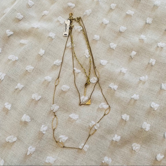 Lucky Brand Jewelry - Lucky brand lucky layers 3 in 1 necklace gold NWT